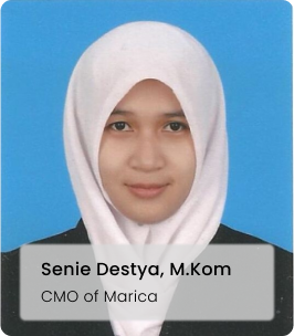 Potret Senie Destya, M.Kom