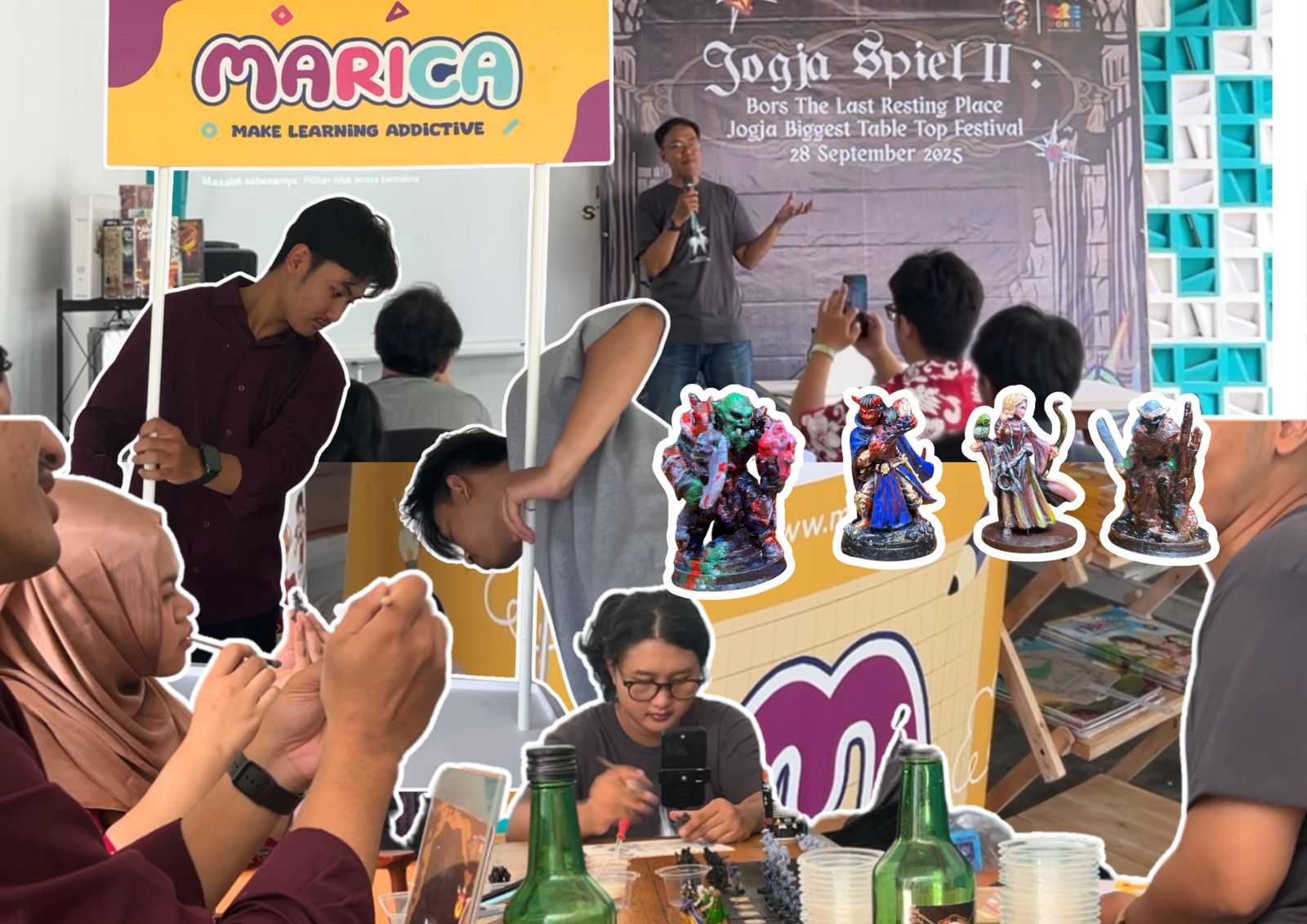 Seru dan Edukatif! MARICA Hadir Meriahkan Jogja Spiel II dengan Game Best Learning