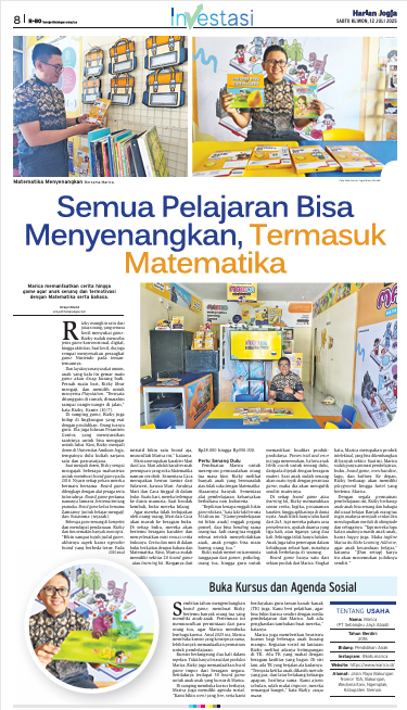 SEMUA PELAJARAN BISA MENYENANGKAN TEMASUK MATEMATIKA