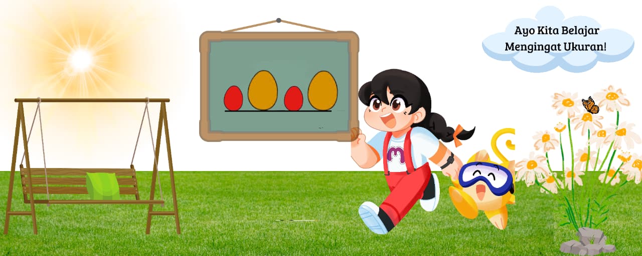 Belajar Mengingat Ukuran Telur Dino untuk Anak Usia Dini