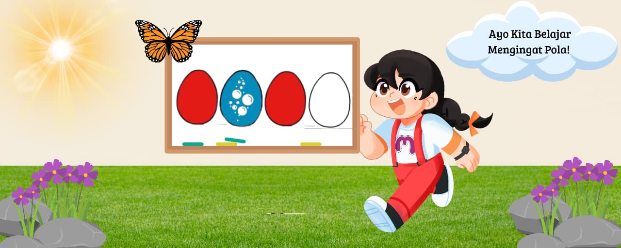 Belajar Mengingat Pola dengan Telur Dino Seru untuk Anak Usia Dini