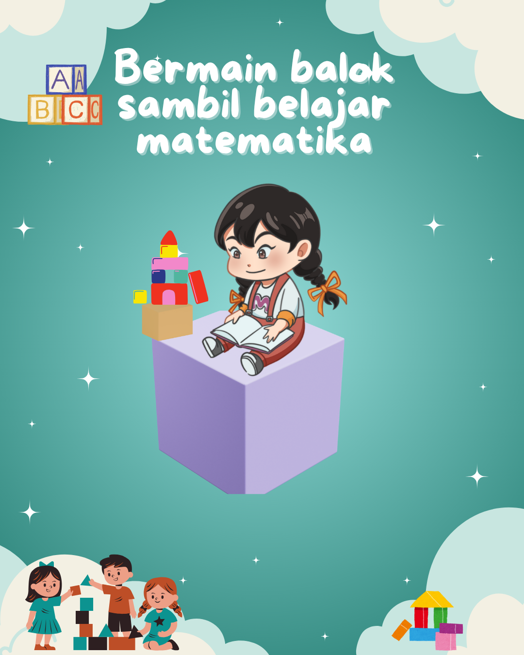 Belajar Matematika Asyik dengan Balok 🧱➕➖