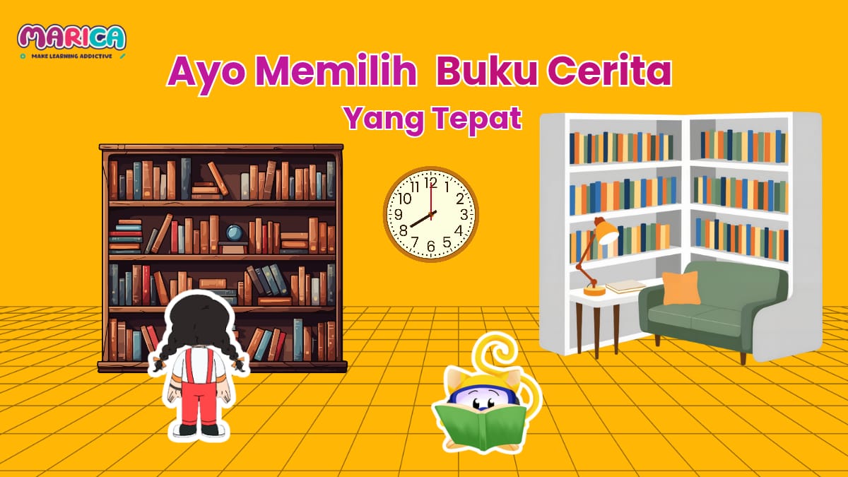 Bagaimana cara memilih buku cerita yang tepat untuk anak usia dini?