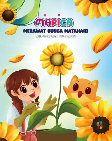 Buku Marica: Merawat Bunga Matahari
